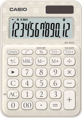  CASIO MS-20UC-JWE-W-DC HESAP MAKİNESİ