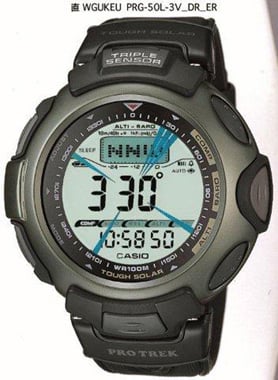 CASIO PRG-50L-3VDR Kol Saati