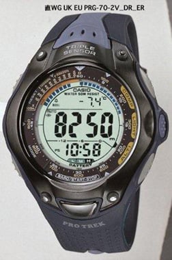 Casio protrek prg 70 hotsell